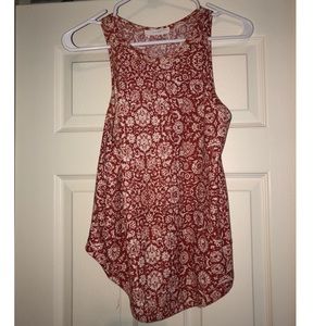 Patterned tank top